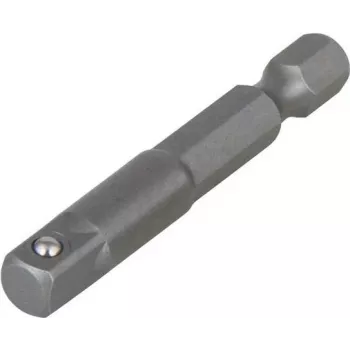 Wolfcraft 2415000 Socket Adapter 1/4 inch Drive to 3/8 inch Drive, 65 mm