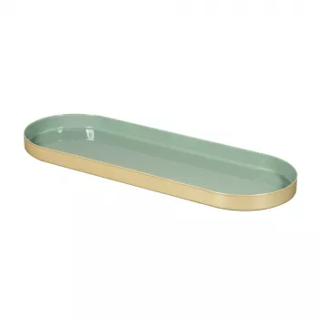 Rayher Decorative Tray Eucalyptus/Gold Metal, 1 pc (46802502)