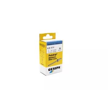 GESIPA PolyGrip® Blind Rivet Stainless Steel 4.0 x 17.0 mm, 50 Pieces 1464826