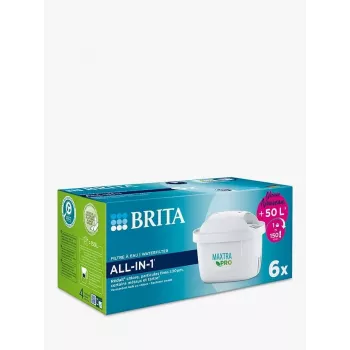 Brita MAXTRA PRO Water Filter Cartridge, 6 Pack