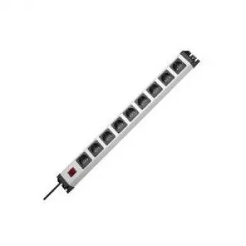 Kopp POWERversal 9-Outlet Power Strip with 1.4m Cable, White 227020018