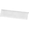 HEINRICH KOPP 491510008 Labeling Field for Cover Frames, Polar White, 1-Module, 50 x 10 mm Label Area, Clip-in