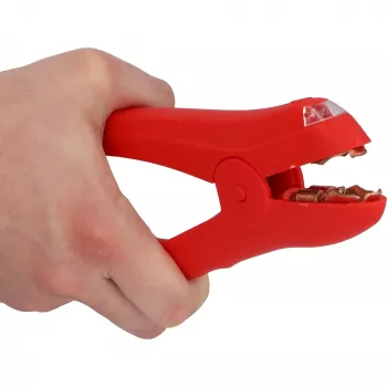 AEG Jump Leads Copper-Aluminium Alloy 3.5 m Illuminated Clamps with Protection Circuit (10648)