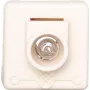 Kopp BlueElectric Switch Insert White 10A 250V 1-Pole 325900005