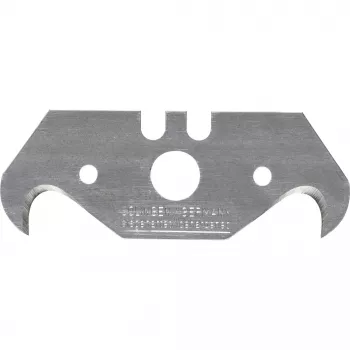 KWB Replacement Trapezoid Hook Blades, 49 x 19 x 0.5 mm, 6 Pieces, Carbon Steel 024306