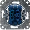 HEINRICH KOPP 508500008 Flush-Mounted Blind Switch Insert 250V 10A IP20 Aluminium