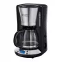 Russell Hobbs Victory Filter Coffee Machine 24030-56, 1.25 L, 1000 W, Silver/Black