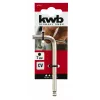 KWB Hex Key Set 9-Piece Metric Chrome Vanadium Steel L-Shaped Keys with Plastic Holder 147470