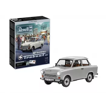Revell 60th Anniversary Trabant 601 Exclusive Edition 1:24 Plastic Model Kit 05630