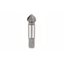 KWB 704840 HSS Countersink Bit 16 mm, 90°, 3-Flute, Cylindrical Shank