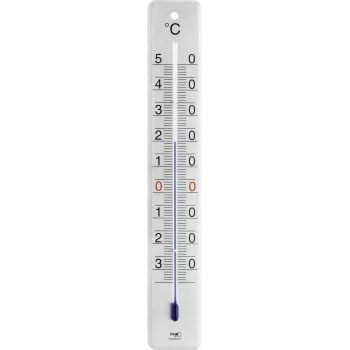 TFA Dostmann Indoor/Outdoor Thermometer Stainless Steel (12.2046.61)