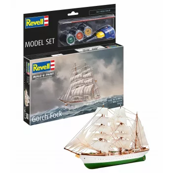 Revell Model Set Gorch Fock 1:200 Sailing Ship Plastic Model Kit 65432