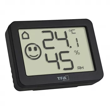 TFA Dostmann Digital Thermo-Hygrometer Black (30.5055.01)