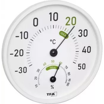 TFA Dostmann Digital Thermo-Hygrometer White 45.2045.02