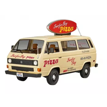 Revell Stranger Things VW T3 Bus Surfer Boy 1:24 Plastic Model Kit 07725