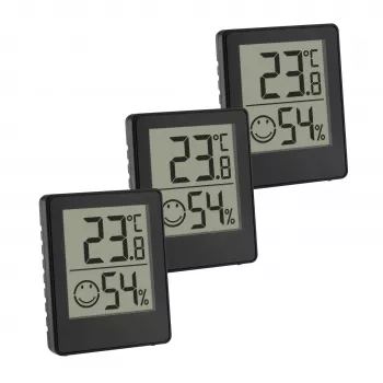 TFA Dostmann Digital Thermo-Hygrometer Black (30.5039.01.03)