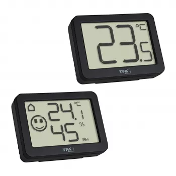 TFA Dostmann Thermo-/Hygrometer Black 95.2020.01
