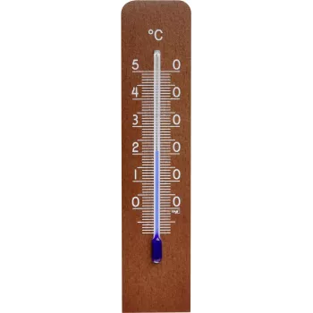 TFA Dostmann Analog Indoor Thermometer Walnut (12.1057.03)