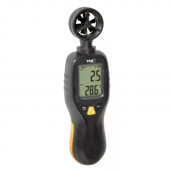 TFA Dostmann Anemometer 0 to 30 m/s (42.6001.01)