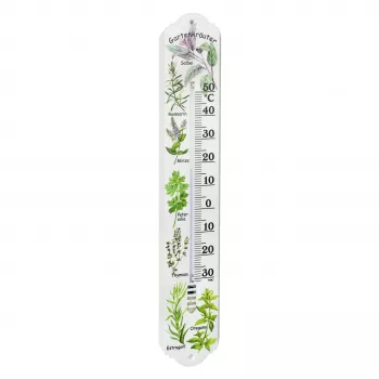 TFA Dostmann Analog Indoor/Outdoor Thermometer White, Green 12.3040.21