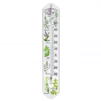 TFA Dostmann Analog Indoor/Outdoor Thermometer White, Green 12.3040.21