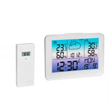 TFA METEO Sky Wireless Weather Station with 12-Hour Forecast, Moon Phase, and Outdoor Sensor 35.1175.02