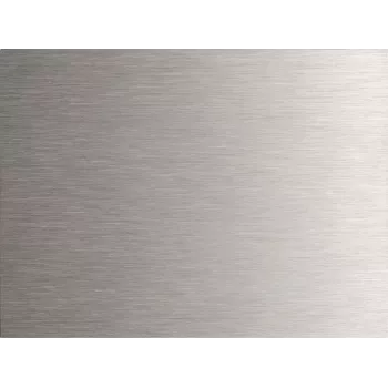 Gira Triple Call Button Cover Plate, Stainless Steel Matt, System 55 5543920
