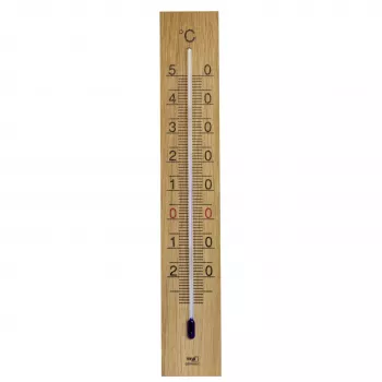 TFA Dostmann Oak Wall Thermometer 12.1059.01