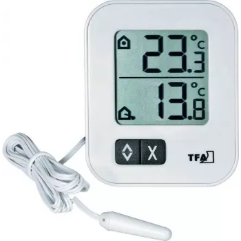 TFA Dostmann 30.1043.02 Digital Thermo-Hygrometer White