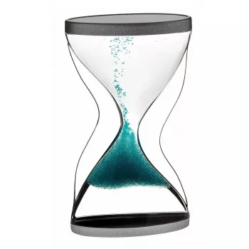 TFA Dostmann Hourglass Timer 15 Minutes Green Mechanical 18.6008.04