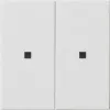 GIRA 510703 KNX RF Operating Top Unit 2-Gang System 55 Pure White
