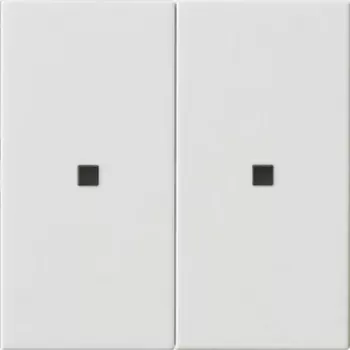 GIRA 510703 KNX RF Operating Top Unit 2-Gang System 55 Pure White