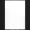 Gira Rocker Set 1-gang for Push-button Sensor 4, Pure White Glossy 5771005