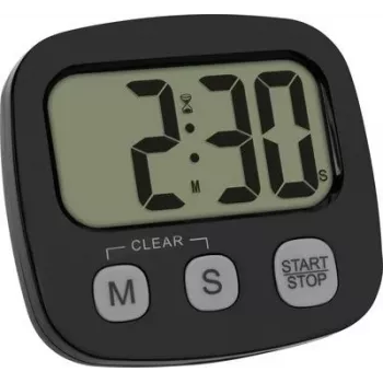 TFA Dostmann 38.2057.01 Digital Stopwatch Black