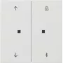 Gira System 3000 Blind and Shutter Timer Control Unit with Bluetooth, Pure White Glossy 5367112