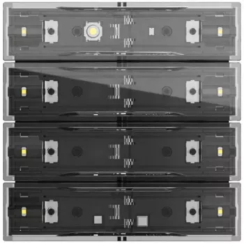Gira Tastsens.4.70 Komfort 4f OneKNX 534400 KNX Touch Panel with 4 Capacitive Buttons and Color Display