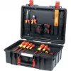 Wiha Basic Set L Electric 46-Piece VDE Insulated Tool Case 47312