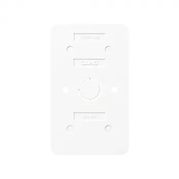 Jung Base Plate Flame-Retardant White 328-622WW