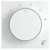 BUSCH-JAEGER Central Plate Round with Imprint 1-6, Studio White, 2CKA001710A4207