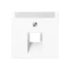 Jung A 500 Cover Plate for IAE/UAE Connection, Pure White A569-1NAPLUAWW