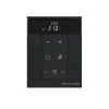 Busch-Jaeger Room Temperature Controller 6-Gang, Matte Black SBR-F-6.0.11-885 (2CKA006220A0900)