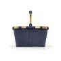 Reisenthel Carrybag Shopping Basket 22L Midnight Gold BK4126