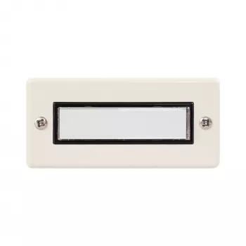 Grothe ETA 631 WS Blanking Plate for ETA 600 Series Door Intercoms, White 55631