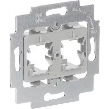 Busch-Jaeger 1820 Mounting Frame for 2 Modular Jacks, Grey (2CKA001753A8057)
