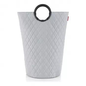 reisenthel loophome L Storage Basket, Grey, 25 L, Foldable, Aluminium Handles VT7062