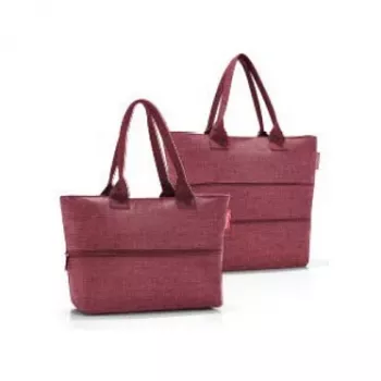 Reisenthel shopper e1 Shopping Bag Twist Maroon 12L RJ3104