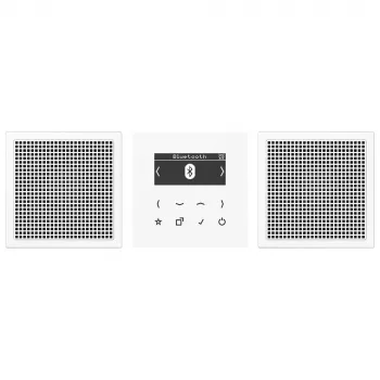 JUNG Smart Radio DAB+ Bluetooth Flush-Mounted Module White DABLS2BTWW