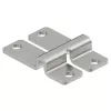 OBO BETTERMANN WB Wall and Floor Fastener for Mesh Cable Trays, Rivet/Screw Mount, 47x32x9 mm, Electro-Galvanized Steel (6017164)