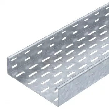 OBO BETTERMANN MKS 620 FT Cable Tray 60x200x3000 mm Perforated Hot-Dip Galvanised 6055575