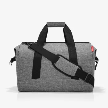 Reisenthel Allrounder L Unisex Doctor's Bag with Zipper, Grey Monochromatic Polyester (MT7052)
